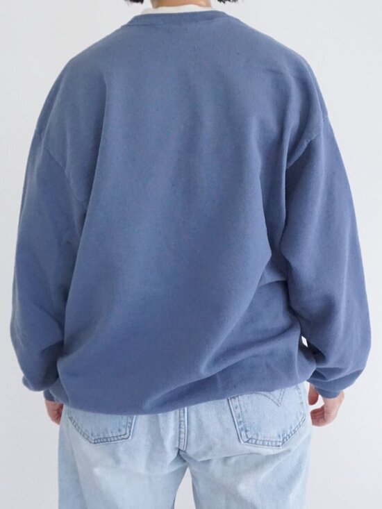 Vintage MCE Sportswear Blue Grandma Bear Teddy Graphic Sweatshirt Cotton XL - Picture 2 of 8